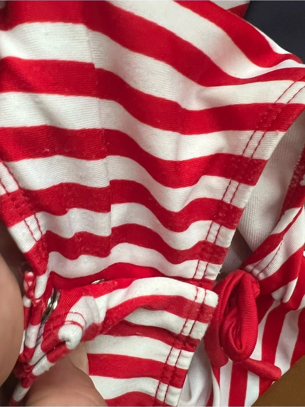 Cat & Jack Toddler Girls 2T Long Sleeve Patriotic Swimsuit Rash Guard 4th July